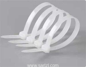 ATTACHE PLASTIQUE 4.6×250 BLANC