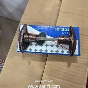 BOUTON CARRE 6 BRANZE HIDHAB