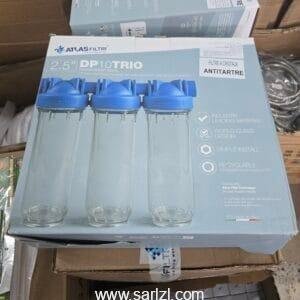 FILTRE TRANSPARENT D'EAU TRIO ATLAS