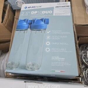 FILTRE TRANSPARENT D'EAU DOUBLE ATLAS