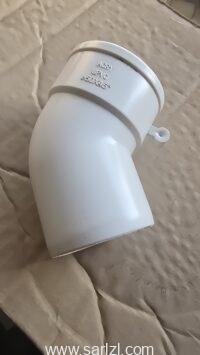 COUDE BLANC 50/45 PVC
