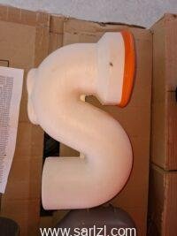 SIPHON DE SIEGE SOUFLAGE JOINT ROUGE