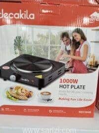 ⁦DECAKILA PLAQUE CHAUFFANTE 1000W KECC004B⁩ - الصورة ⁦2⁩