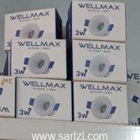 WELLMAX SPOT C.O.B 3W BLANC