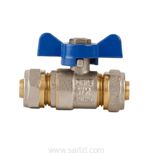 VANNE PEX 16 DOUBLE RACCORD CH