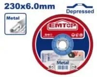 EMTOP DISQUE MOULAGE 230*6MM EACD602301