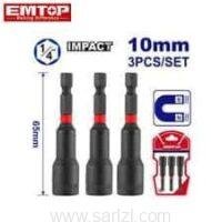 EMTOP CLE A DOUILLE 10MM 3PCS EMNS1031
