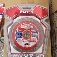 EMTOP DISQUE DIAMANT TURBO 115*22.2MM EDDCH81151