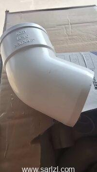 COUDE BLANC 80/45 PVC