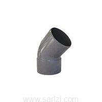 COUDE 50/45 PVC GRIS