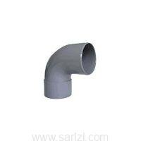 COUDE 50/90 PVC GRIS