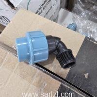COUDE PEHD 32 MALE